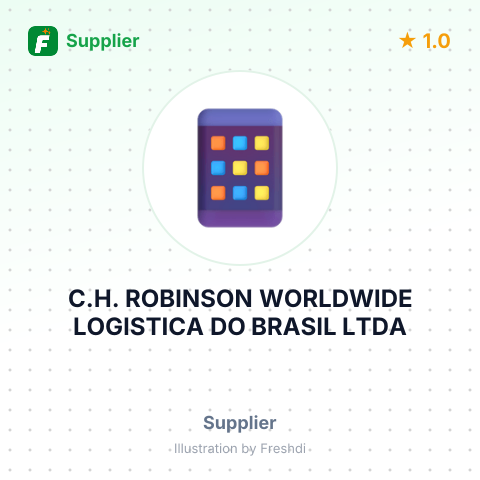 C.H. ROBINSON WORLDWIDE LOGISTICA DO BRASIL LTDA – summary card, no photo uploaded yet