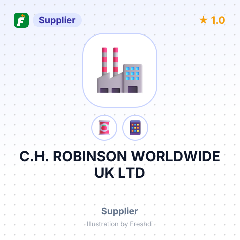 C.H. ROBINSON WORLDWIDE UK LTD – summary card, no photo uploaded yet