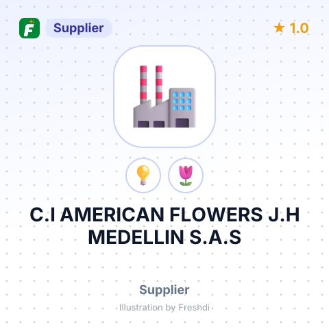 C.I AMERICAN FLOWERS J.H MEDELLIN S.A.S – summary card, no photo uploaded yet