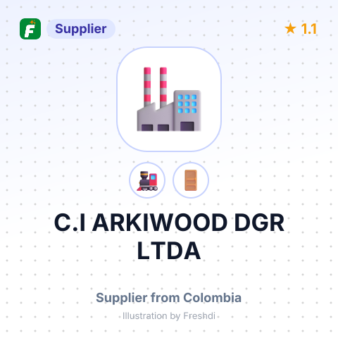 C.I ARKIWOOD DGR LTDA – summary card, no photo uploaded yet