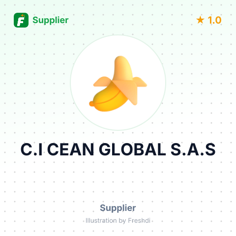 C.I CEAN GLOBAL S.A.S – summary card, no photo uploaded yet