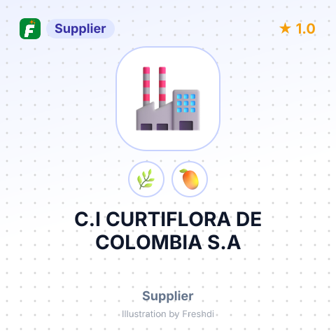 C.I CURTIFLORA DE COLOMBIA S.A – summary card, no photo uploaded yet