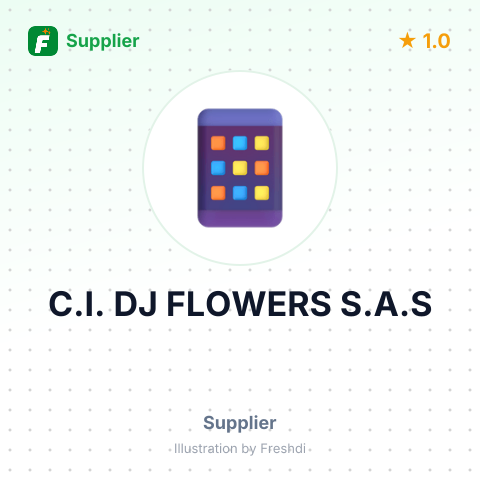 C.I. DJ FLOWERS S.A.S – summary card, no photo uploaded yet