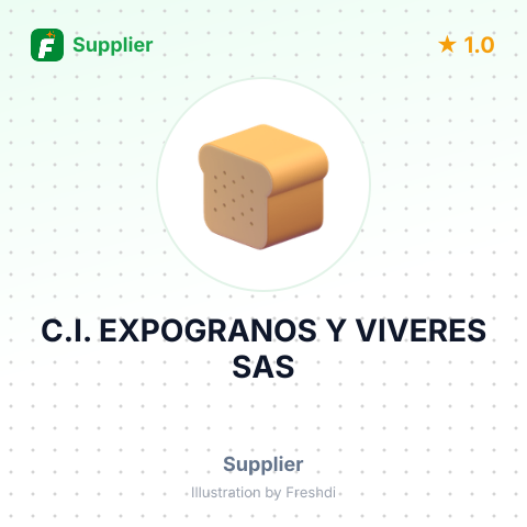 C.I. EXPOGRANOS Y VIVERES SAS – summary card, no photo uploaded yet