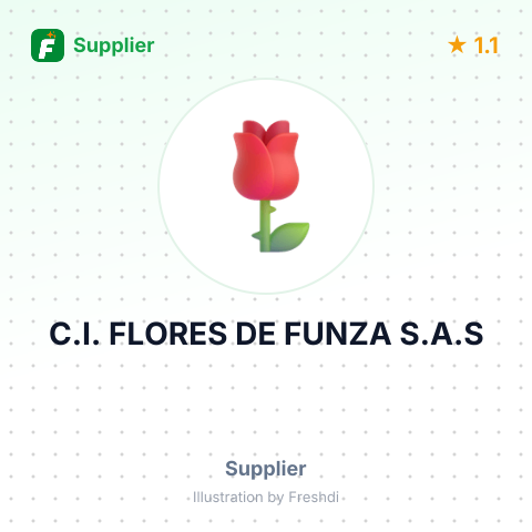 C.I. FLORES DE FUNZA S.A.S – summary card, no photo uploaded yet