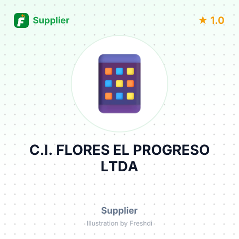 C.I. FLORES EL PROGRESO LTDA – summary card, no photo uploaded yet