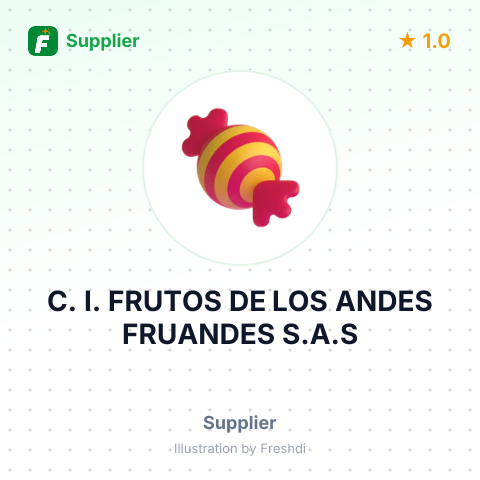 C. I. FRUTOS DE LOS ANDES FRUANDES S.A.S – summary card, no photo uploaded yet