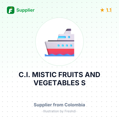 C.I. MISTIC FRUITS AND VEGETABLES S – summary card, no photo uploaded yet