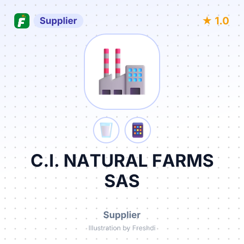 C.I. NATURAL FARMS SAS – summary card, no photo uploaded yet
