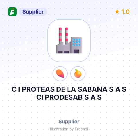 C I PROTEAS DE LA SABANA S A S CI PRODESAB S A S – summary card, no photo uploaded yet