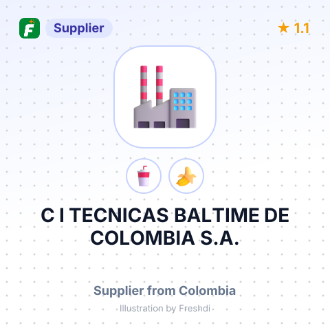 C I TECNICAS BALTIME DE COLOMBIA S.A. – summary card, no photo uploaded yet