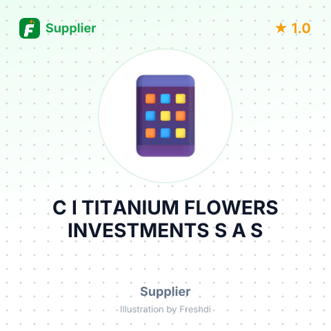 C I TITANIUM FLOWERS INVESTMENTS S A S – summary card, no photo uploaded yet
