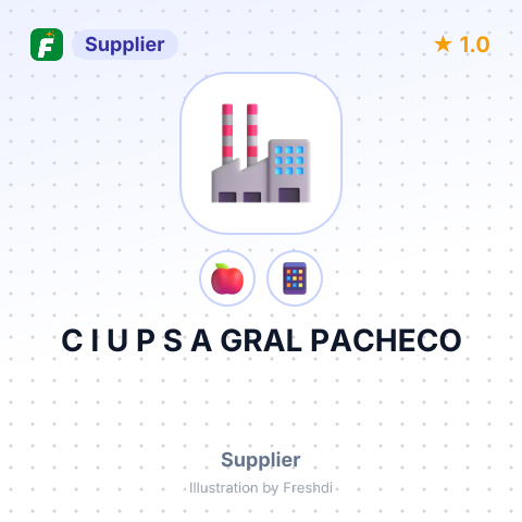 C I U P S A GRAL PACHECO – summary card, no photo uploaded yet