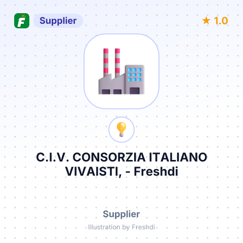 C.I.V. CONSORZIA ITALIANO VIVAISTI, – summary card, no photo uploaded yet