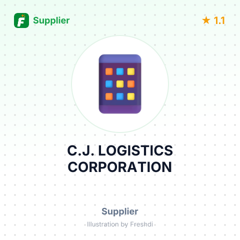 C.J. LOGISTICS CORPORATION – summary card, no photo uploaded yet