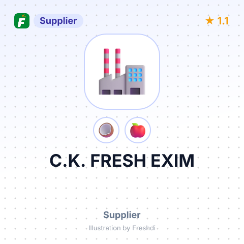 C.K. FRESH EXIM – summary card, no photo uploaded yet