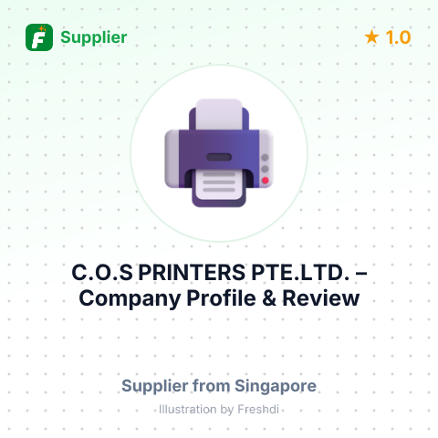 C.O.S PRINTERS PTE.LTD. – summary card, no photo uploaded yet