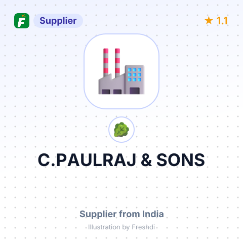 C.PAULRAJ & SONS – summary card, no photo uploaded yet