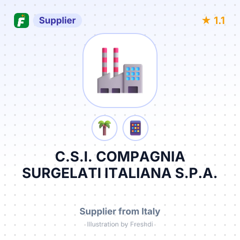 C.S.I. COMPAGNIA SURGELATI ITALIANA S.P.A. – summary card, no photo uploaded yet