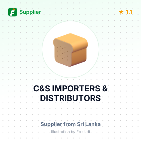 C&S IMPORTERS & DISTRIBUTORS – summary card, no photo uploaded yet