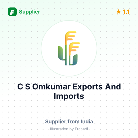 C S Omkumar Exports And Imports  – summary card, no photo uploaded yet