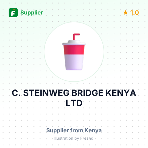 C. STEINWEG BRIDGE KENYA LTD – summary card, no photo uploaded yet