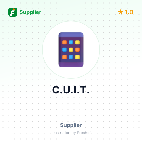 C.U.I.T. – summary card, no photo uploaded yet