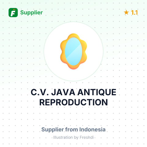 C.V. JAVA ANTIQUE REPRODUCTION – summary card, no photo uploaded yet