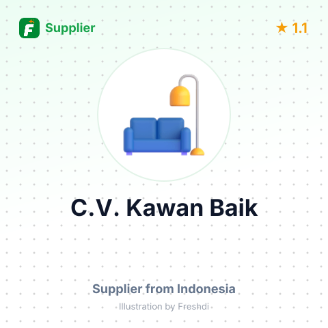 C.V. Kawan Baik – summary card, no photo uploaded yet