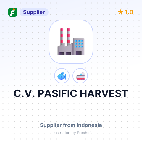 C.V. PASIFIC HARVEST – summary card, no photo uploaded yet