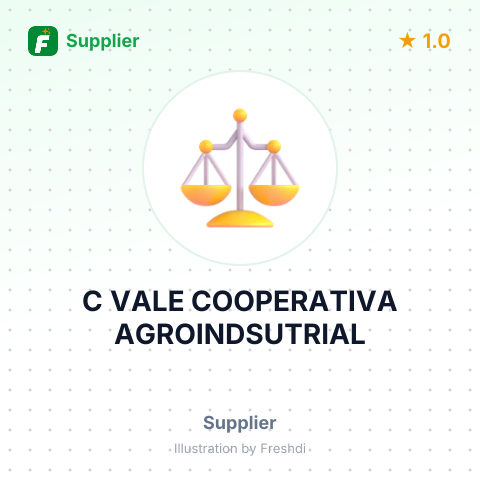 C VALE COOPERATIVA AGROINDSUTRIAL – summary card, no photo uploaded yet