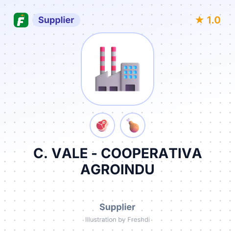 C. VALE - COOPERATIVA AGROINDU – summary card, no photo uploaded yet