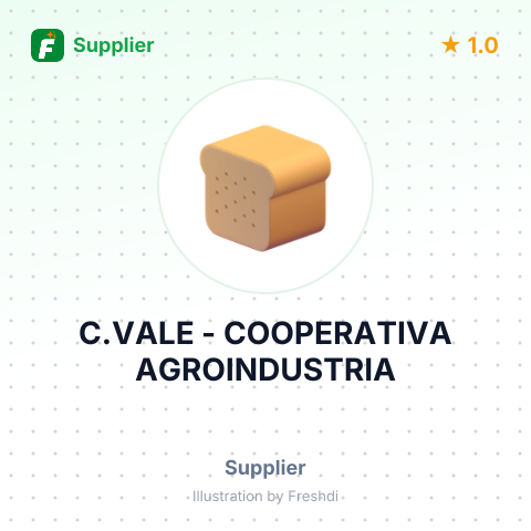 C.VALE - COOPERATIVA AGROINDUSTRIA – summary card, no photo uploaded yet