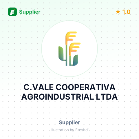 C.VALE COOPERATIVA AGROINDUSTRIAL LTDA – summary card, no photo uploaded yet