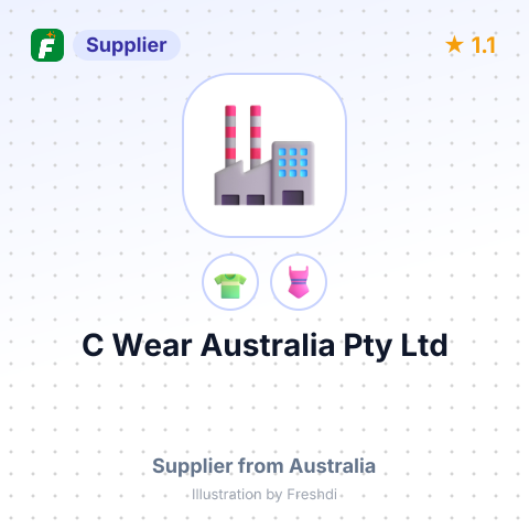 C Wear Australia Pty Ltd – summary card, no photo uploaded yet