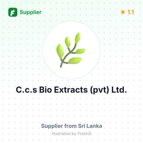 C.c.s Bio Extracts (pvt) Ltd. – summary card, no photo uploaded yet