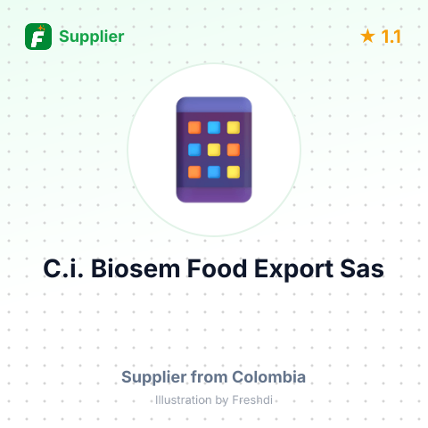 C.i. Biosem Food Export Sas  – summary card, no photo uploaded yet