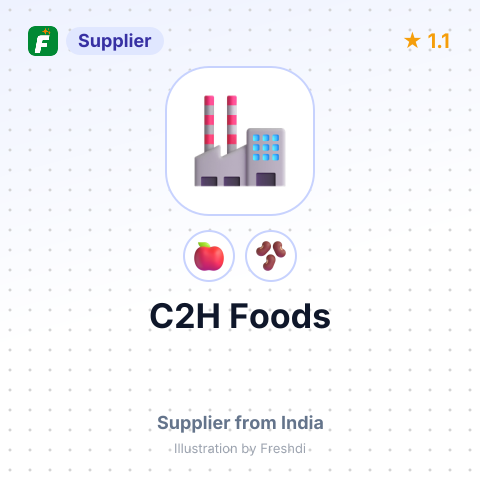 C2H Foods  – summary card, no photo uploaded yet