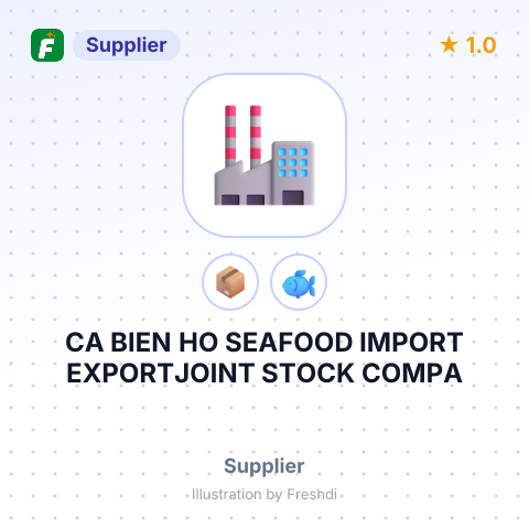 CA BIEN HO SEAFOOD IMPORT EXPORTJOINT STOCK COMPA – summary card, no photo uploaded yet