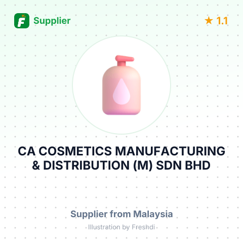 CA COSMETICS MANUFACTURING & DISTRIBUTION (M) SDN BHD – summary card, no photo uploaded yet