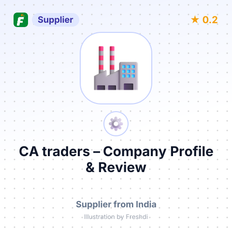 CA traders – summary card, no photo uploaded yet