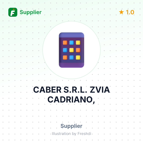 CABER S.R.L. ZVIA CADRIANO, – summary card, no photo uploaded yet