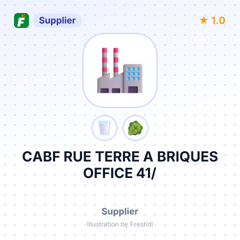 CABF RUE TERRE A BRIQUES OFFICE 41/ – summary card, no photo uploaded yet