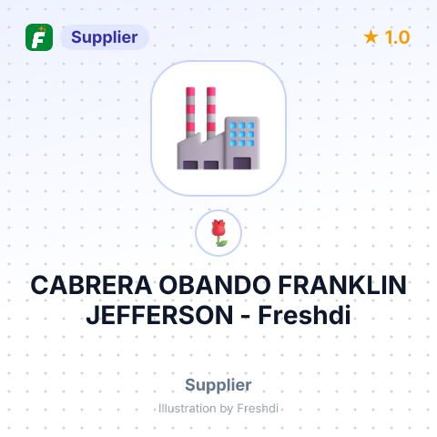 CABRERA OBANDO FRANKLIN JEFFERSON – summary card, no photo uploaded yet