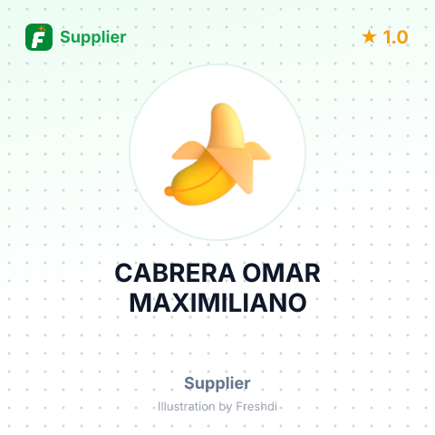 CABRERA OMAR MAXIMILIANO – summary card, no photo uploaded yet