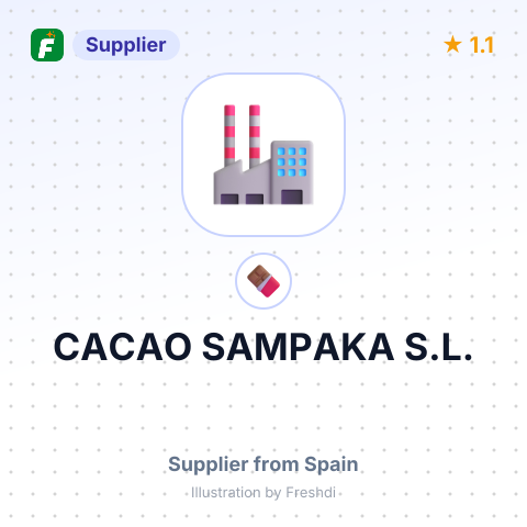 CACAO SAMPAKA S.L. – summary card, no photo uploaded yet