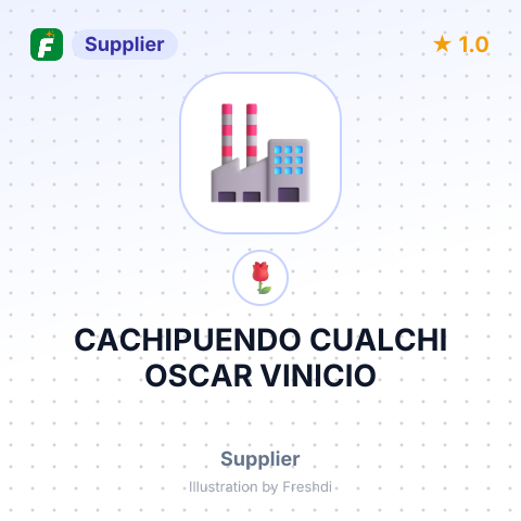 CACHIPUENDO CUALCHI OSCAR VINICIO – summary card, no photo uploaded yet