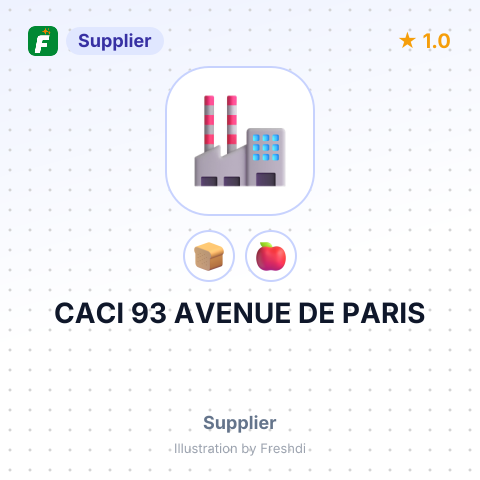 CACI 93 AVENUE DE PARIS – summary card, no photo uploaded yet
