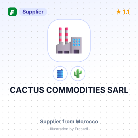 CACTUS COMMODITIES SARL – summary card, no photo uploaded yet