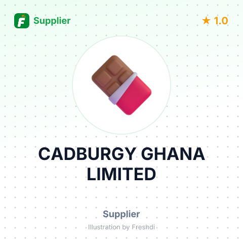 CADBURGY GHANA LIMITED – summary card, no photo uploaded yet